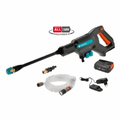 Accu Medium Drukreiniger AquaClean 24/18 V P4A Kant-en-klare Set - Gardena