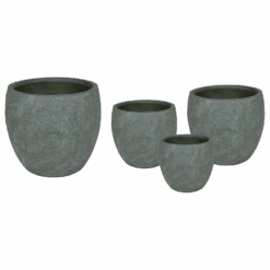 Bloempot Arizona Bullet Cypress Wash - D32 X H28.5cm - Groen -Gardena Verkoop arizona bullet cypress wash d32h285 bloempot 6 5