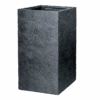 Plantenbak Arizona Cubihi - L33 X B33 X H70cm - Donkergrijs