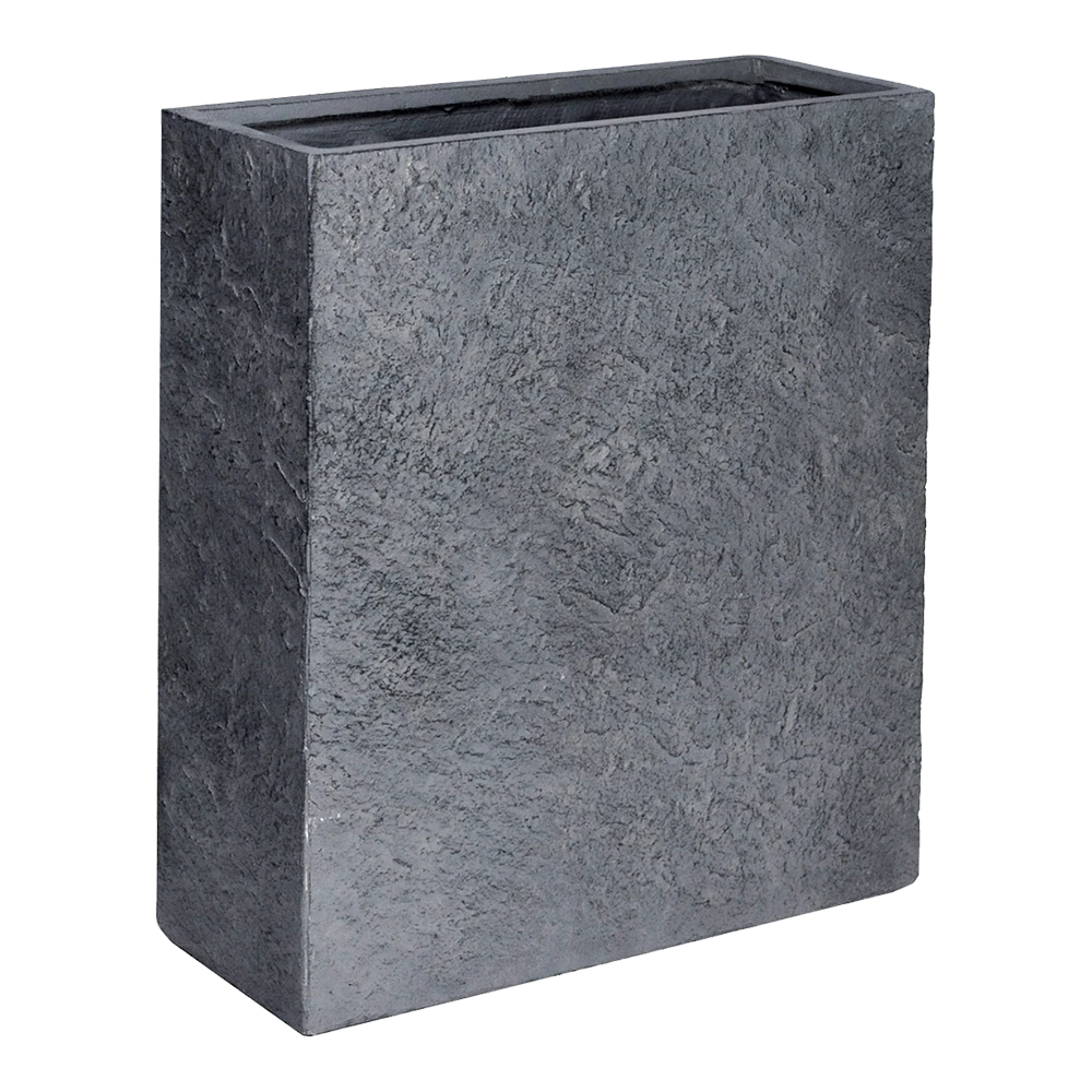 Plantenbak Arizone Terras - L60 X B22 X H72cm - Donkergrijs 3 Plantenbak Arizone Terras - L60 X B22 X H72cm - Donkergrijs