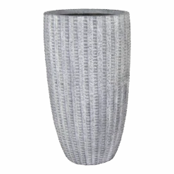 Bloempot Arkansas High Vase Washed - D44 X H77cm - Lichtgrijs