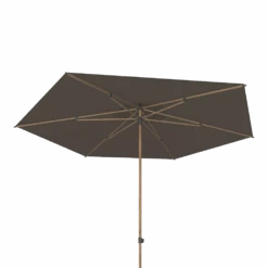 Azzurro Stokparasol 300 Cm U00d8 - Charcoal / Woodlook