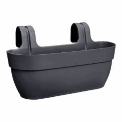 Elho Balkonbak Vibia Campana Easy Hanger Large - Antraciet 8 Elho Balkonbak Vibia Campana Easy Hanger Large - Antraciet -Gardena Verkoop balkonbak vibia campana easy hanger large antraciet balkonbak antraciet 2 1