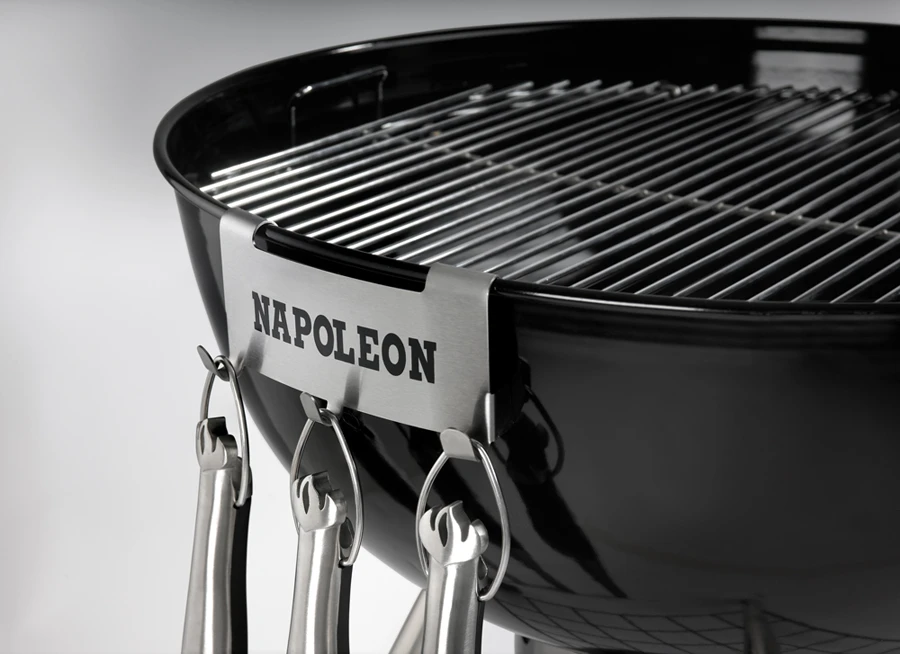 Bestekhouder Voor Houtskool Barbecue - Napoleon 4 Bestekhouder Voor Houtskool Barbecue - Napoleon - Afbeelding 2