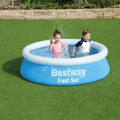 Bestway Opblaasbaar Zwembad - Fast Set - 183x51cm -Gardena Verkoop bestway opblaasbaar zwembad fast set 183x51cm 4