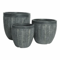 Bloempot Bryan - D31 X H31cm - Grijs -Gardena Verkoop bloempot bryan cm grijs bloempot 2