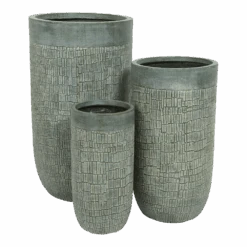 Bloempot Dean Hoog - D34 X H63,5cm - Groen -Gardena Verkoop bloempot dean hoog groen bloempot 2