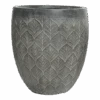 Bloempot Ella - D40 X H43cm - Grijs -Gardena Verkoop bloempot ella grijs bloempot 1 1