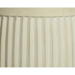 Bloempot Laura - D43 X H43cm - Off White -Gardena Verkoop bloempot laura off white bloempot 3 1