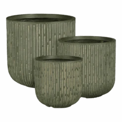 Bloempot Malmo - D31 X H30,5cm - Groen 5 Bloempot Malmo - D31 X H30,5cm - Groen -Gardena Verkoop bloempot malmo groen bloempot 2 1