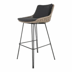 Bohemian Bar Stoel - Naturel - Incl. Kussen 11 Bohemian Bar Stoel - Naturel - Incl. Kussen -Gardena Verkoop bohemian bar stoel naturel incl kussen 5 1