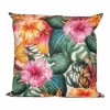Buitenkussen Bloem Roze/oranje 45x45cm - Tuinkussen -Gardena Verkoop buitenkussen bloem roze oranje 45x45cm tuinkussen polyester 1