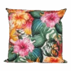 Buitenkussen Bloem Roze/oranje 60x60cm - Tuinkussen -Gardena Verkoop buitenkussen bloem roze oranje 60x60cm tuinkussen polyester 1
