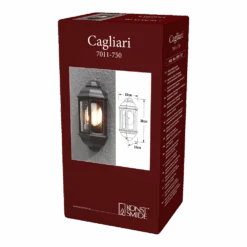 Konstsmide Cagliari 230V Wandlampr Flush 36cm, E27 Max 100W -Gardena Verkoop cagliari 230v wandlampr flush 36cm e27 max 100w netstroom 3