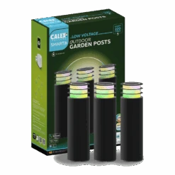 Calex Smart Outdoor Tuinslamp/paal - Set Of 3 - 24V