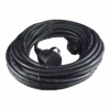Calex Verlengkabel - Zwart - IP44 - 15m -Gardena Verkoop calex verlengkabel zwart ip44 15m netstroom 1