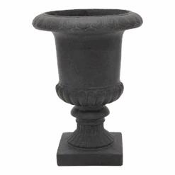 Bloempot French Vase - D56 X H78cm - Donkergrijs
