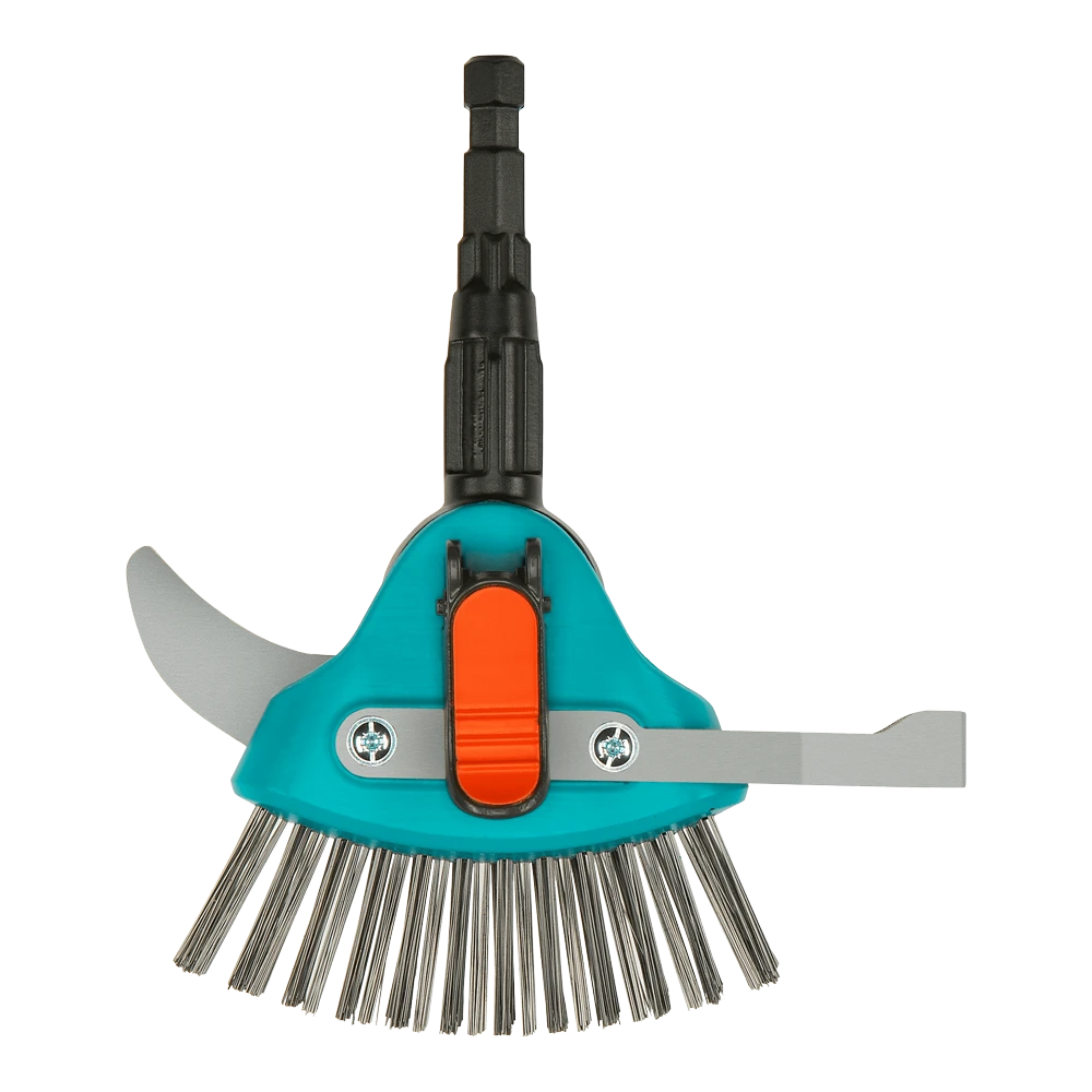 Combisysteem 3in1 Voegenkrabber/borstel - 9cm - Gardena 4 Combisysteem 3in1 Voegenkrabber/borstel - 9cm - Gardena - Afbeelding 2