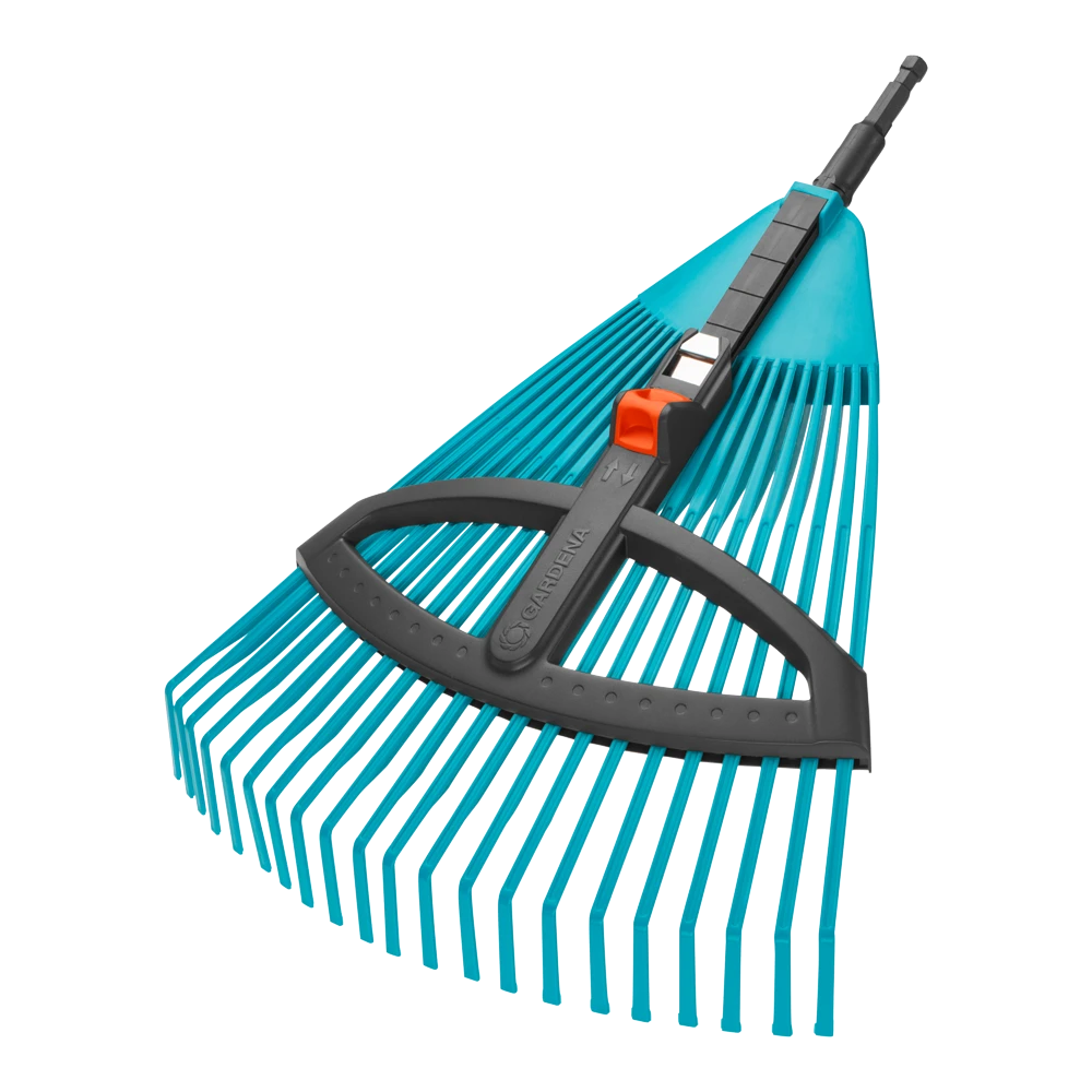 Combisysteem Kunststof Bladhark, Verstelbaar - 35cm - Gardena 3 Combisysteem Kunststof Bladhark, Verstelbaar - 35cm - Gardena