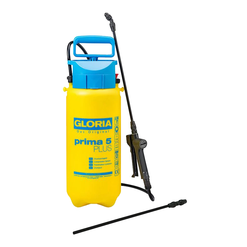 Drukspuit Prima PLUS 5l - Zuurbestendig - Gloria 3 Drukspuit Prima PLUS 5l - Zuurbestendig - Gloria