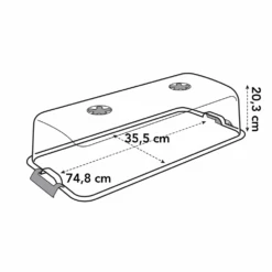 Elho Green Basics Kweekhuis XXL 75cm - Transparant -Gardena Verkoop elho green basics kweekhuis xxl 75cm transparant 4