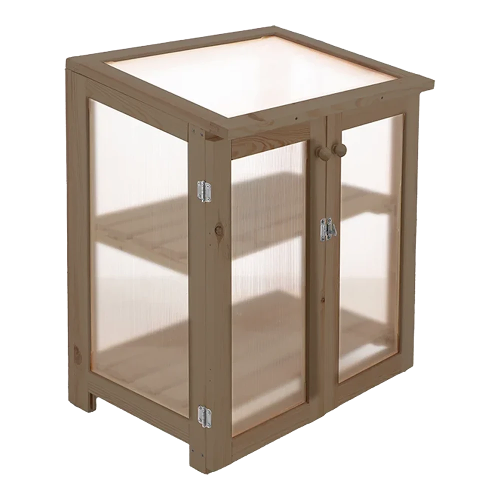 Esschert's Garden - Kweekkas Bruin S L69b54h85cm 6 Esschert's Garden - Kweekkas Bruin S L69b54h85cm - Afbeelding 4