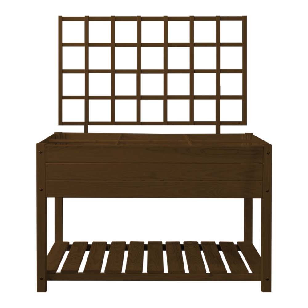 Esschert's Garden - Trellis Voor Verhoogde Kweekbak L Bruin - Afbeelding 2