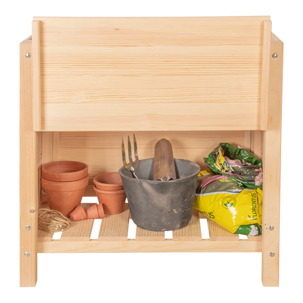 Esschert's Garden - Verhoogde Kweekbak Met Opslag 4 Esschert's Garden - Verhoogde Kweekbak Met Opslag - Afbeelding 2
