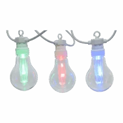 Lumineo Feestverlichting Lichtsnoer - 950cm - 20 LEDS - Multi -Gardena Verkoop feestverlichting lichtsnoer 950cm 20 leds multi netstroom 3 3