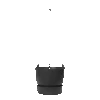 Hangpot Elho Greenville 24cm - Living Black -Gardena Verkoop greenville hangschaal 24cm bloempot living black 1 4