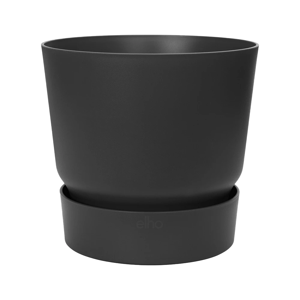 Elho Bloempot Greenville Rond 40cm - Living Black 3 Elho Bloempot Greenville Rond 40cm - Living Black