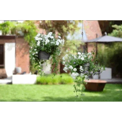 Elho Hangschaal Vibia Campana 26cm - Antraciet -Gardena Verkoop hangschaal vibia campana 26cm antraciet hangpot antraciet 4 1