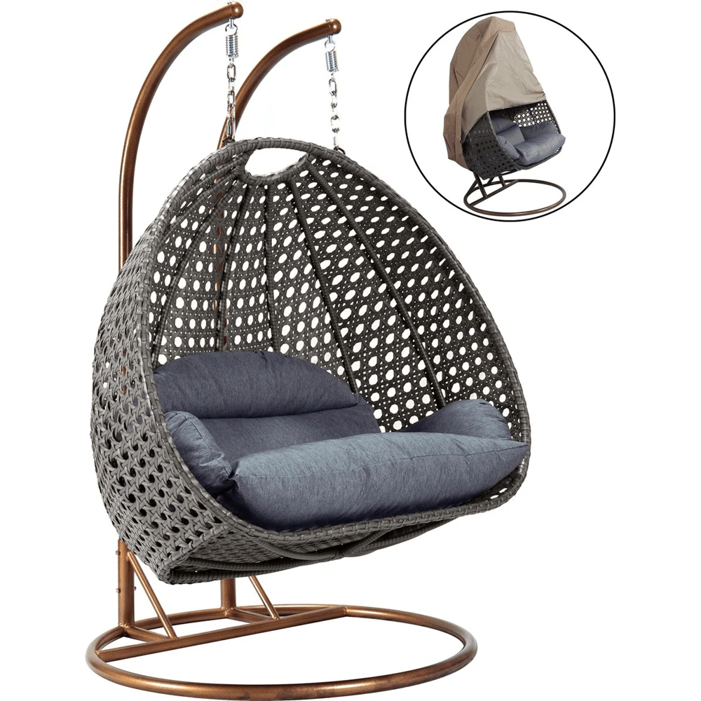 Hangstoel Dubai - Antraciet 4 Hangstoel Dubai - Antraciet - Afbeelding 2