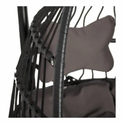 Hangstoel Norway - Inklapbaar - Zwart/Bruin -Gardena Verkoop hangstoel norway inklapbaar zwart bruin 4