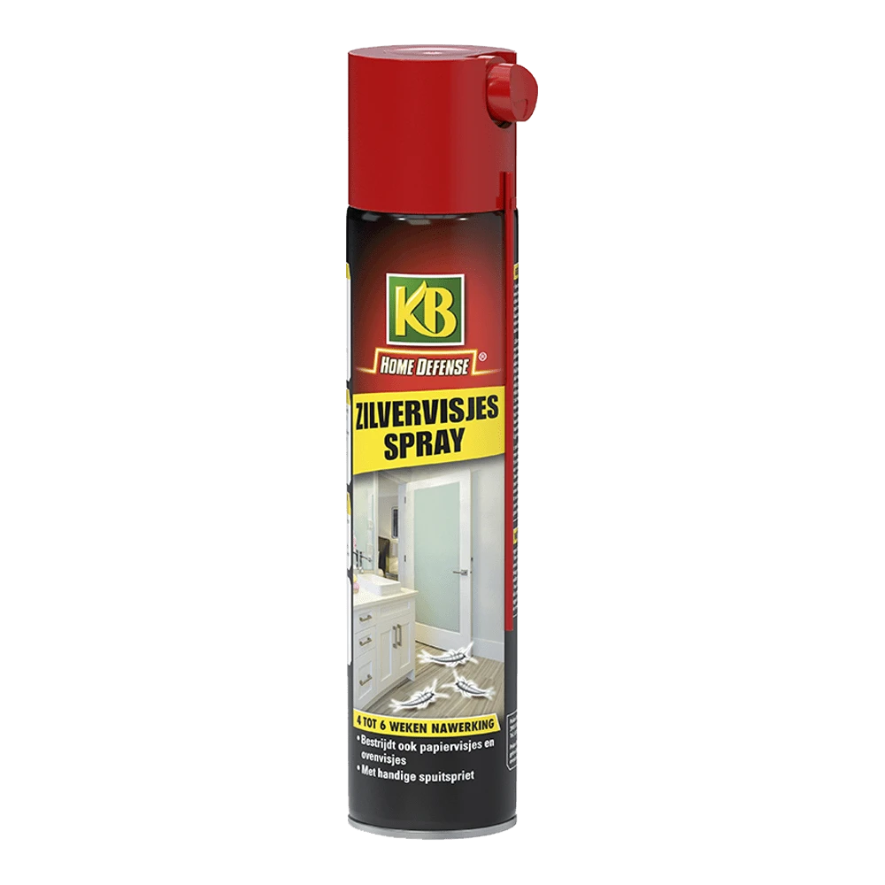 KB Zilvervisjes Spray 400ml - Insecten En Ongedierte 3 KB Zilvervisjes Spray 400ml - Insecten En Ongedierte