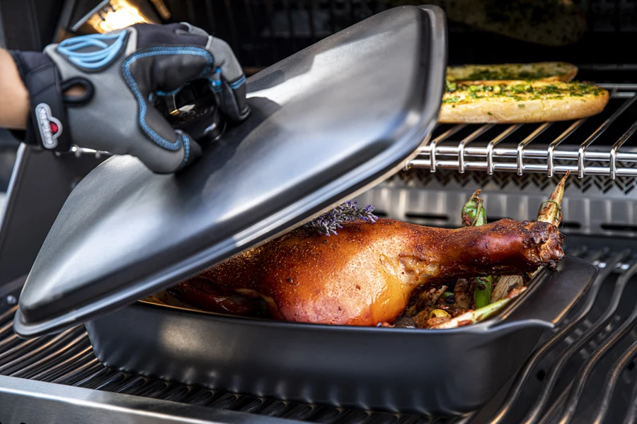 Keramische Casserrole 42x23x7cm - Napoleon 4 Keramische Casserrole 42x23x7cm - Napoleon - Afbeelding 2