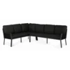 Liv Lounge Dining Set Left Black -Gardena Verkoop liv lounge dining set left black 1 new