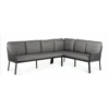 Liv Lounge Dining Set Right Charcoal -Gardena Verkoop liv lounge dining set right charcoal 1 new