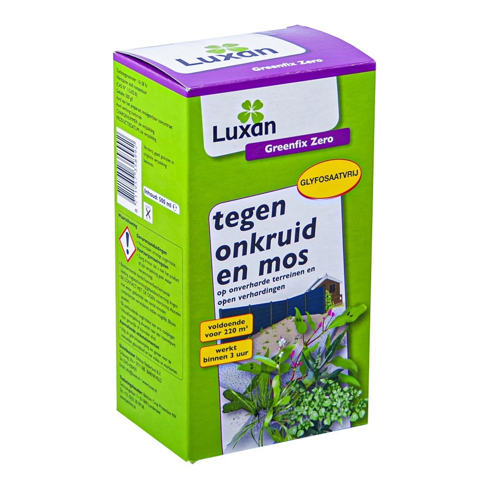 Luxan Greenfix Zero 500ml Glyfosaatvrij Concentraat - Onkruid En Aanslag 3 Luxan Greenfix Zero 500ml Glyfosaatvrij Concentraat - Onkruid En Aanslag
