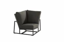 Mauritius Lounge Hoekelement - Antraciet - Incl. Kussens