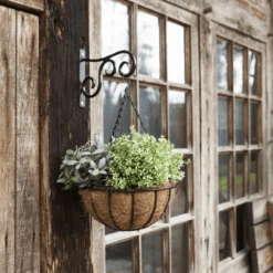 Metalen Hanging Basket 30cm - Incl. Ketting En Kokosinlegvel -Gardena Verkoop metalen hanging basket 30cm incl ketting en kokosinlegvel hanging basket 3
