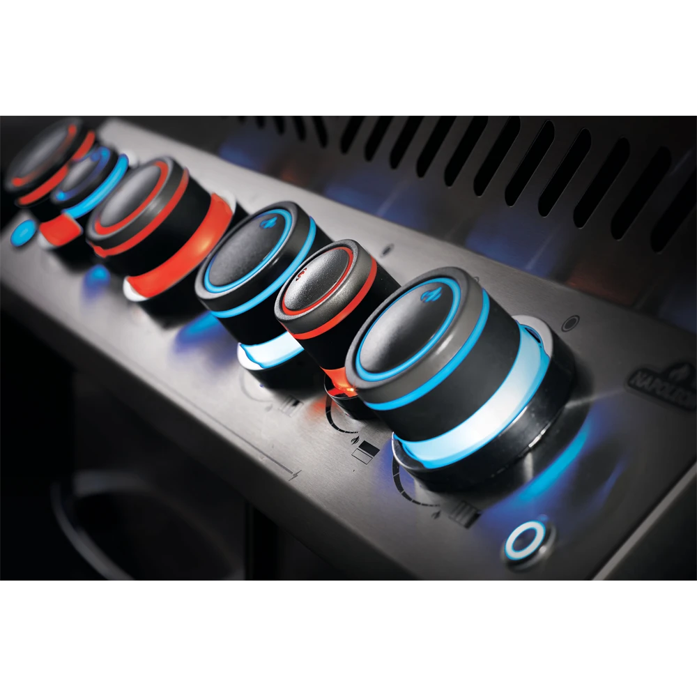 Napoleon Prestige 500 - Charcoal Gray Met Infrarode Zij- En Achterbranders - Gas Barbecues - Afbeelding 5