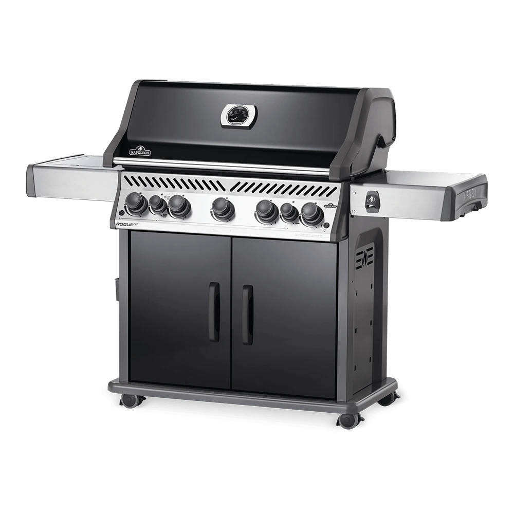 Napoleon Rogue SE 625 - Zwart Met Gietijzeren Roosters - Gas Barbecues 4 Napoleon Rogue SE 625 - Zwart Met Gietijzeren Roosters - Gas Barbecues - Afbeelding 2