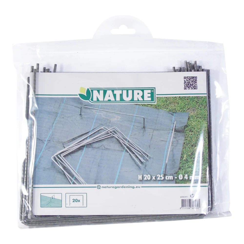 Nature - Gronddoekpennen H20x25cm - 20 Stuks 6 Nature - Gronddoekpennen H20x25cm - 20 Stuks - Afbeelding 4
