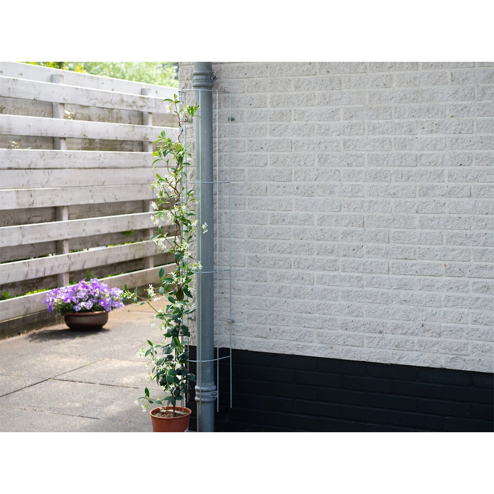 Nature - Metalen Geplastificeerd Regenpijpklimrek Groen H145cm 5 Nature - Metalen Geplastificeerd Regenpijpklimrek Groen H145cm - Afbeelding 3