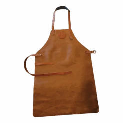OFYR Leren Schort Bruin