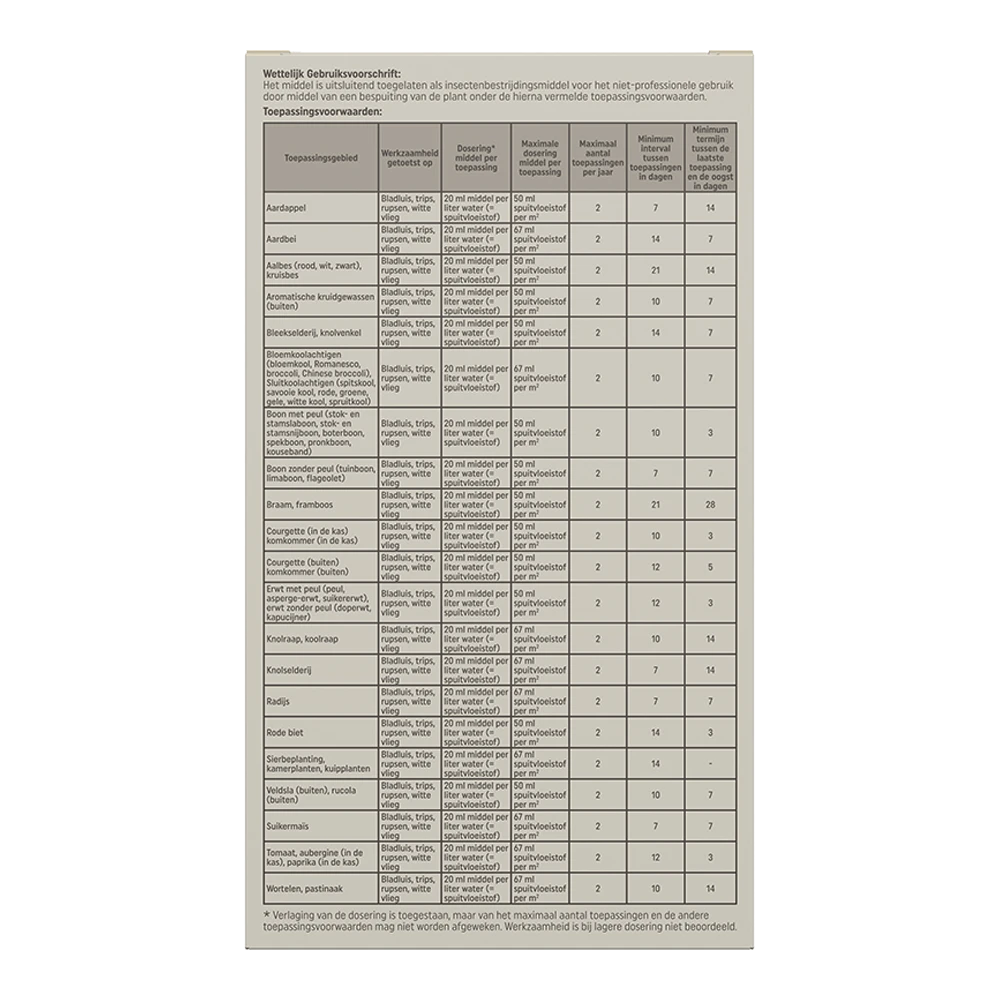 Pokon Tegen Hardnekkige Insecten Concentraat 250ml - Insecten En Ongedierte 4 Pokon Tegen Hardnekkige Insecten Concentraat 250ml - Insecten En Ongedierte - Afbeelding 2