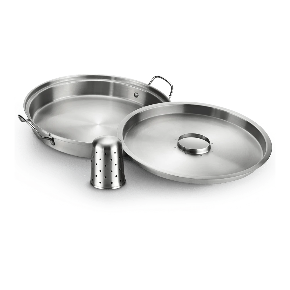 PRO Gevogeltestomer En Pan - RVS - Napoleon 4 PRO Gevogeltestomer En Pan - RVS - Napoleon - Afbeelding 2