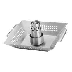 RVS Gevogeltehouder En Wok - Napoleon