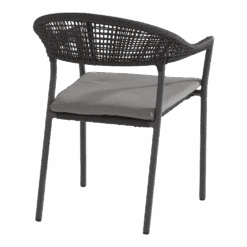 Sienna Dining Stoel - Grijs - Incl. Kussen -Gardena Verkoop sienna dining stoel grijs incl kussen 3 1